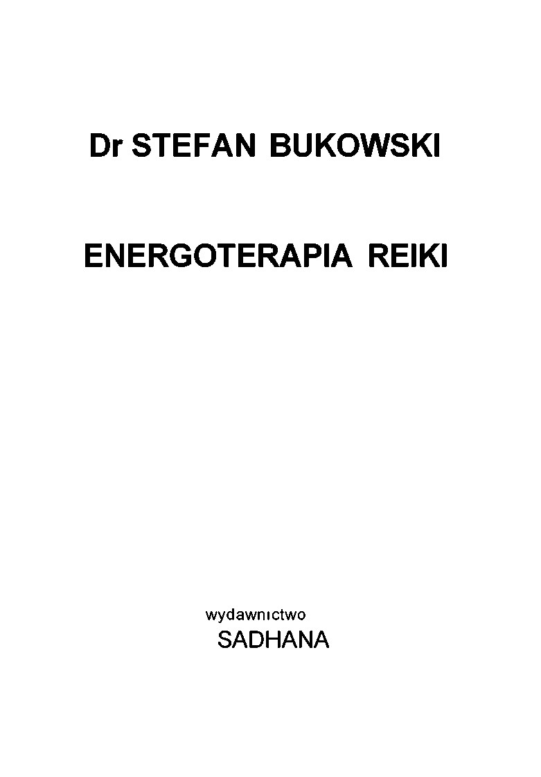 Energoterapia Reiki